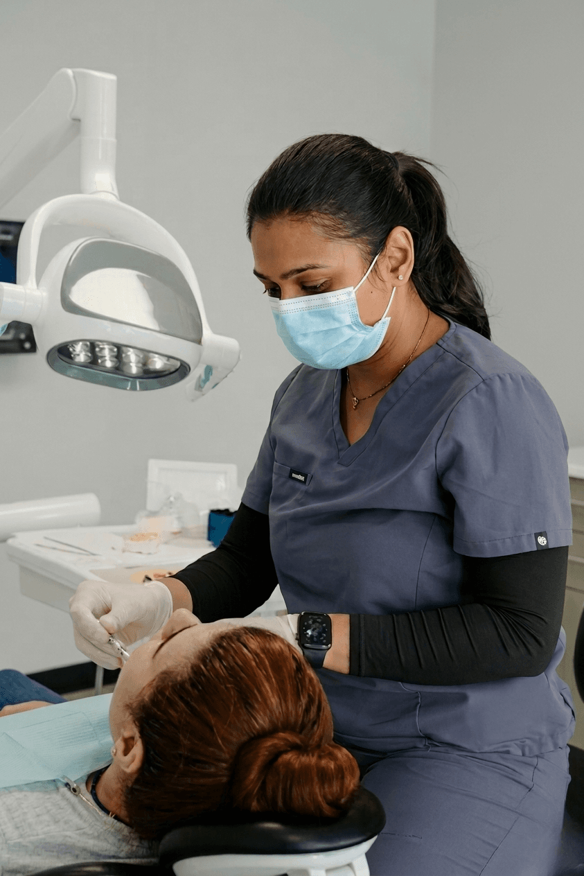 Bright modern dental clinic